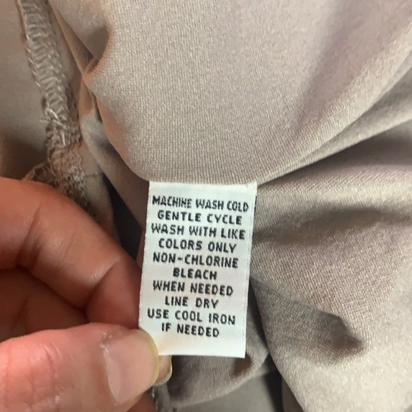 Planet Gold brown/khaki Studded Sheath Dress Size L - Picture 8 of 11